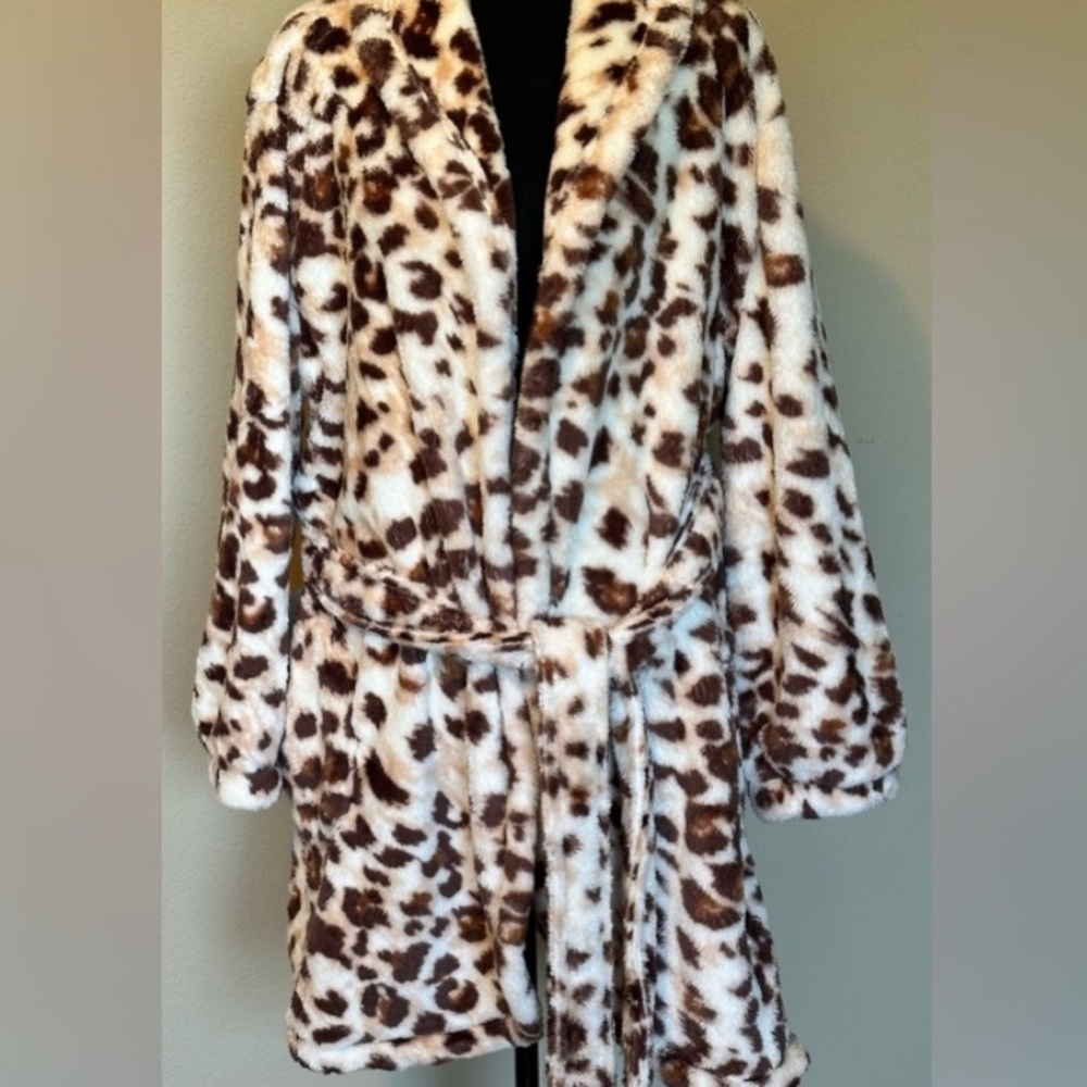 New Aerie Cheetah Robe XS/S